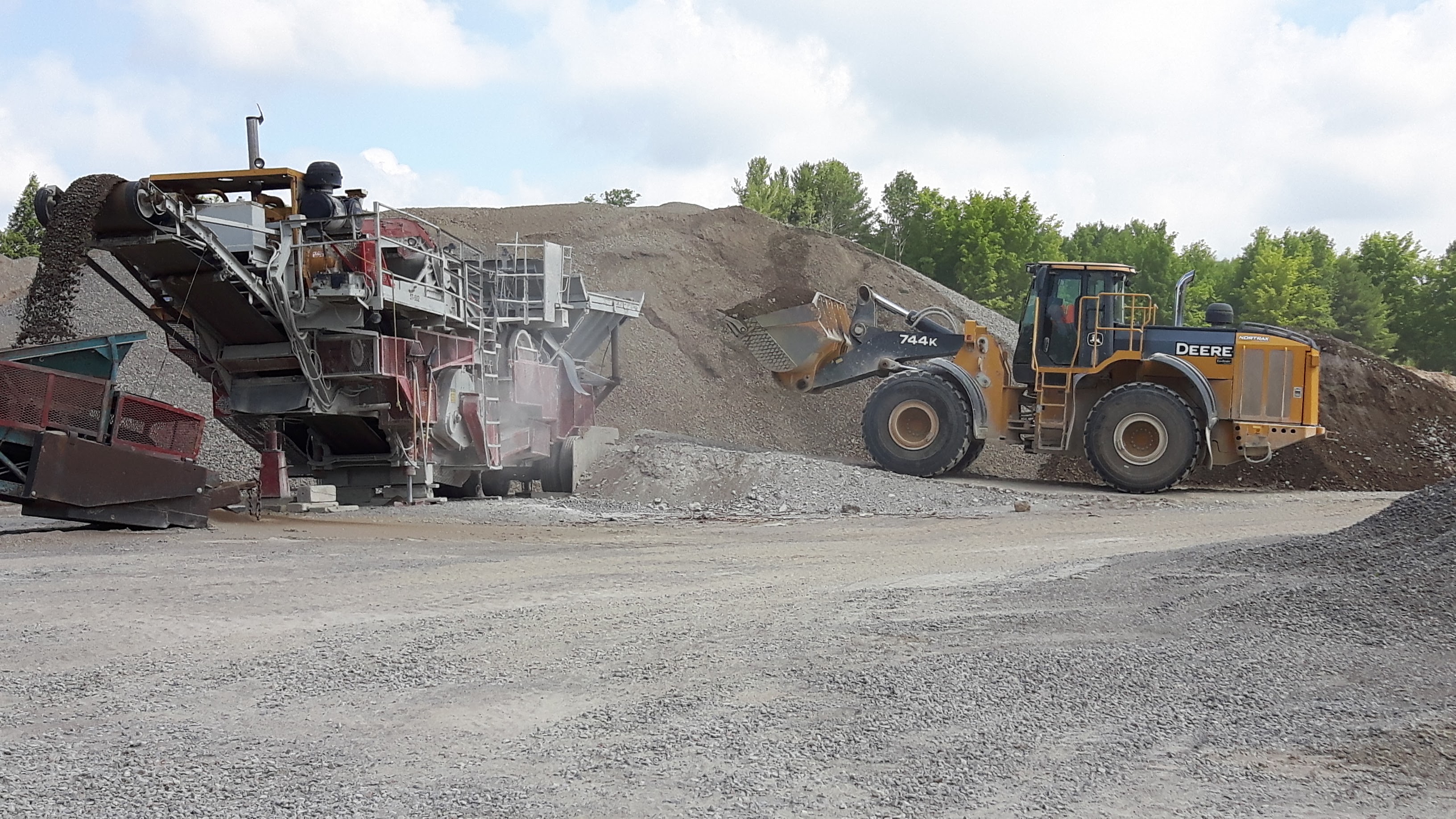 Crushing Granular 'A'