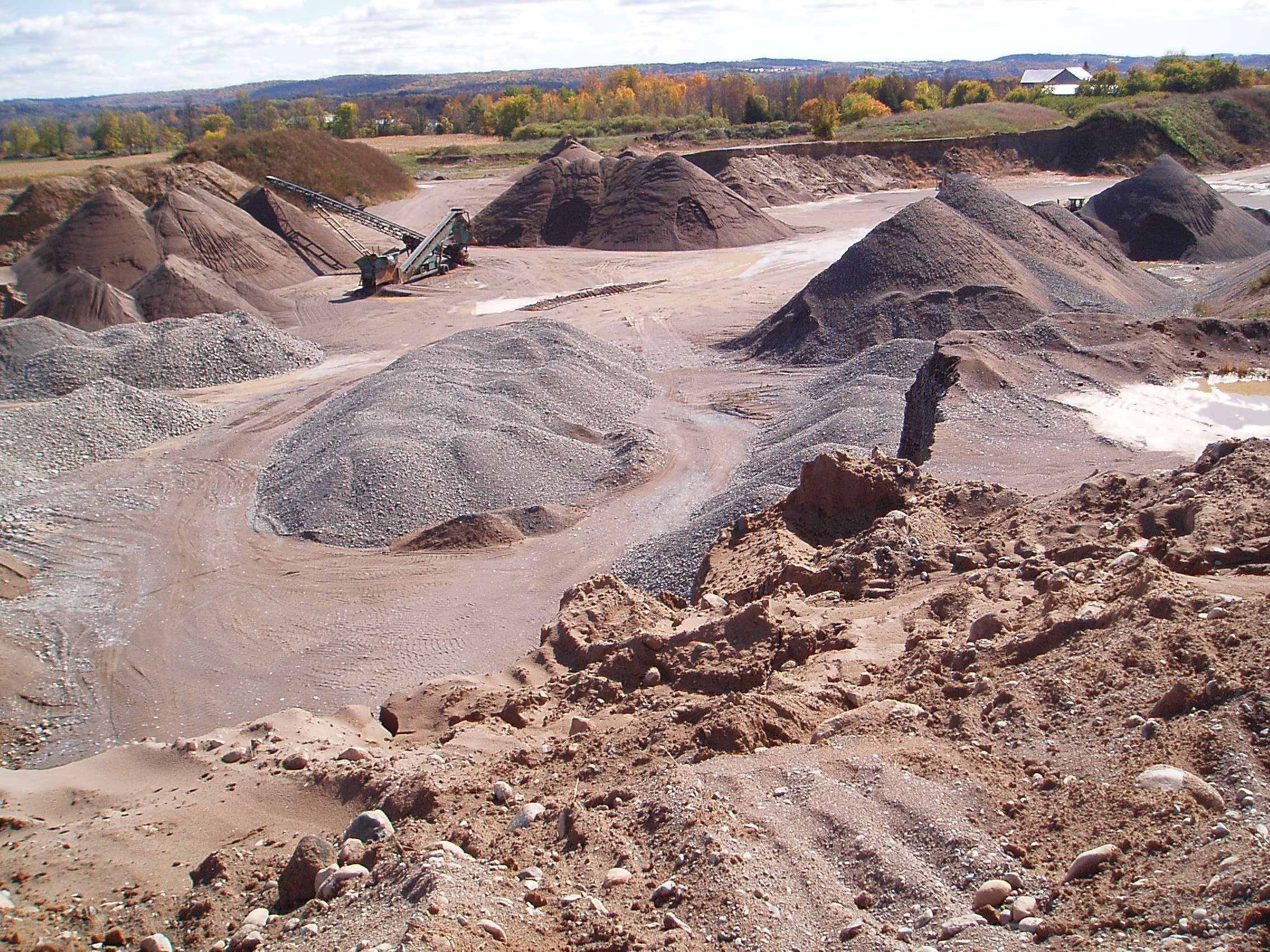 Screening Winter Sand