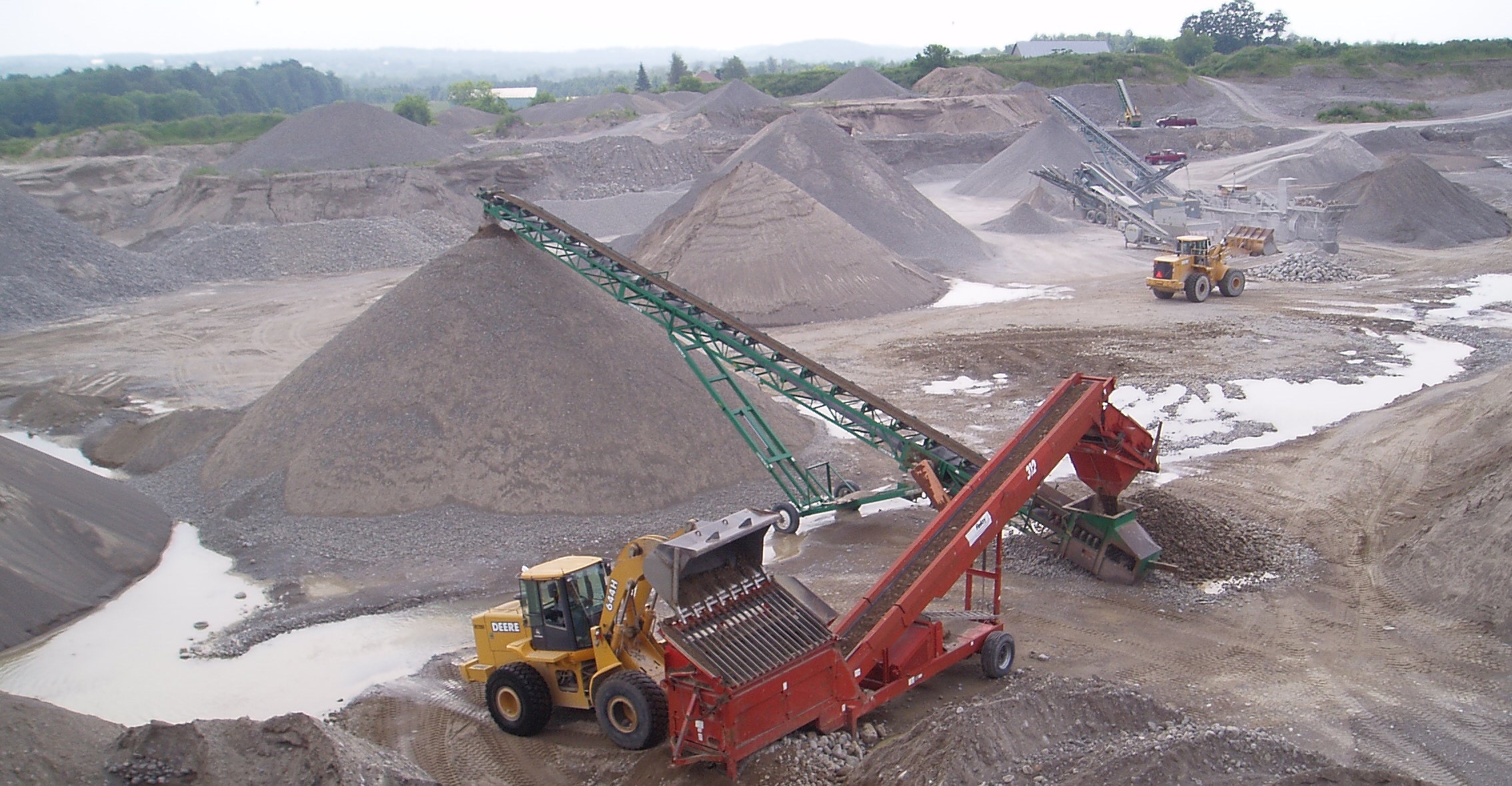 Screening Granular 'B' & Crushing Stone
